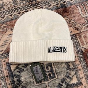 All Saints opposite logo beanie